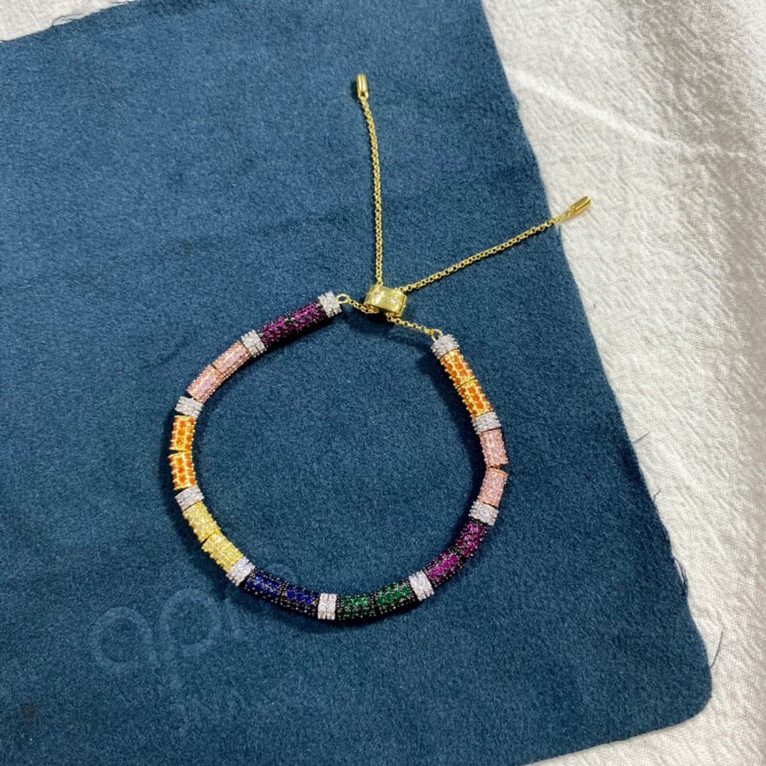 APM Monaco Colorful Gemstone Bracelet